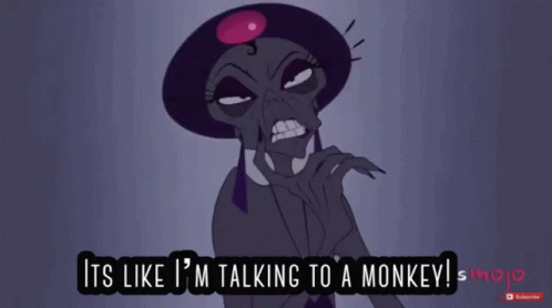 Yzma Insult GIF - Yzma Insult Monkey GIFs