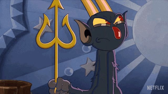 Filing Nails The Devil GIF - Filing Nails The Devil The Cuphead Show GIFs