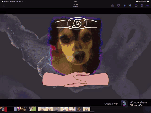 a screenshot of a video created by wondershare filmorago