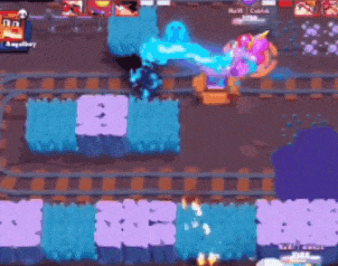 a person is playing a video game with a ghost coming out of it .
