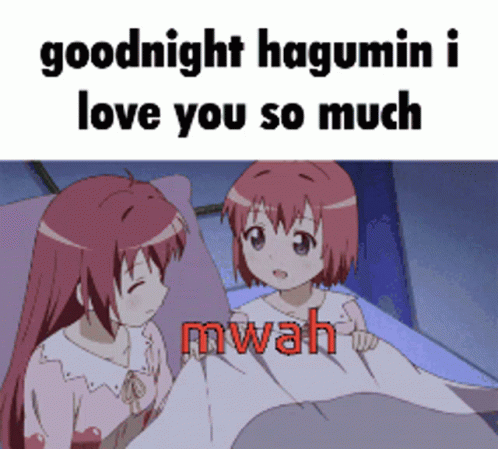 Goodnight Love You GIF - Goodnight Love You Hagumin GIFs