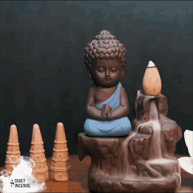 Little Monk Incense GIF - Little Monk Incense Quiet Incense GIFs