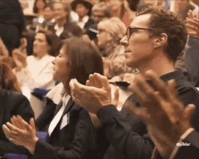 Applaud Clapping GIF - Applaud Clapping Benedict Cumberbatch GIFs