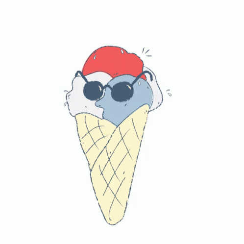 Forindet Ice Cream GIF - Forindet Ice Cream Summer Break GIFs