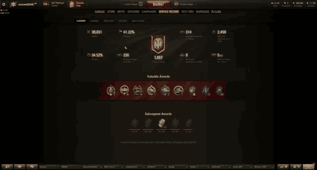 a screenshot of a video game with the title battle