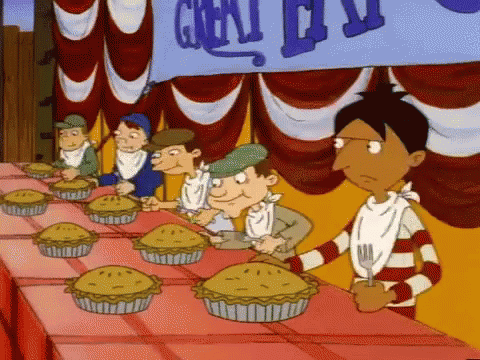 Pie Eating GIF - Pie Eating Hey Arnold GIFs