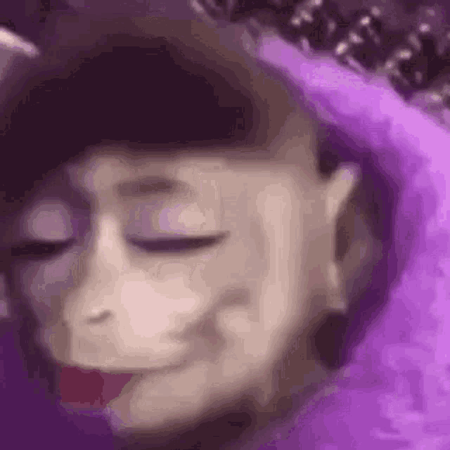 Purple Monkey GIF - Purple Monkey Makeup GIFs