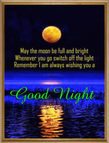 Good Night Moon GIF - Good Night Moon Luna GIFs