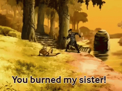 You Burned My Sister Burned GIF - You Burned My Sister Burned Burn GIFs