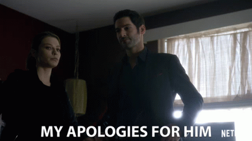 My Apologies For Him Sorry About That GIF - My Apologies For Him Sorry About That Apology GIFs