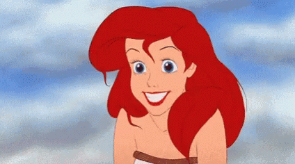 Excited Ariel GIF - Excited Ariel The Little Mermaid GIFs