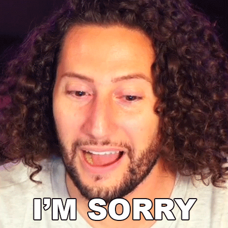 Im Sorry Nicola Foti GIF - Im Sorry Nicola Foti Soundlyawake GIFs