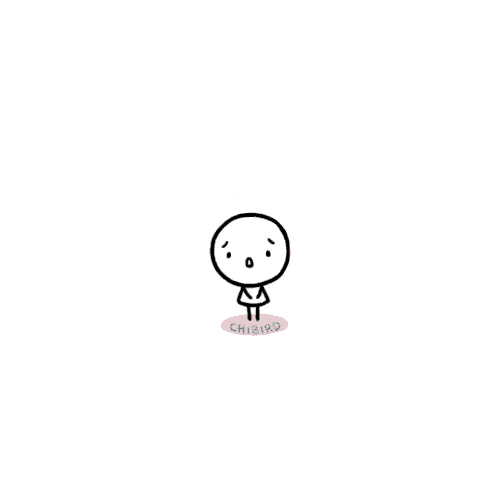a drawing of a cartoon character with the words cute written on it