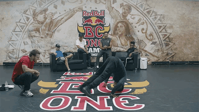 Head Spin Break The Game GIF - Head Spin Break The Game Red Bull Bc One GIFs