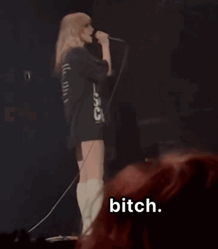 Paramore Hayley Williams GIF - Paramore Hayley Williams Bitch GIFs