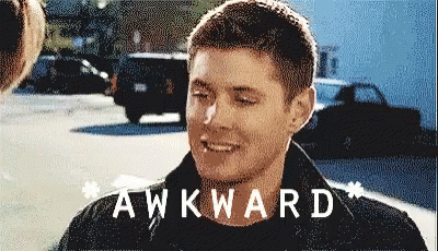 Awkward Jensen Ackles GIF - Awkward Jensen Ackles Supernatural GIFs