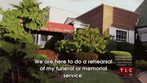 The Classic Funeral Rehearsal Dinner GIF - Strangeaddictions Death Funeral GIFs