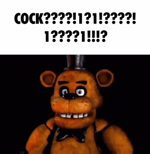 Five Nights At Freddy'S Freddy Fazbear GIF