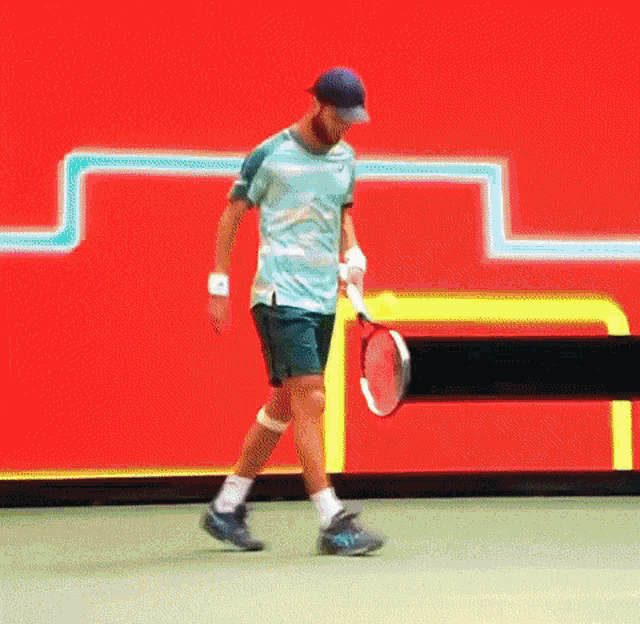 Corentin Moutet Ball Bounce GIF - Corentin Moutet Ball Bounce Tennis Racquet GIFs