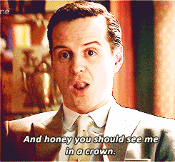 Http://Imgur.Com/Gallery/Lolvs GIF - Sherlock Jim Moriarty See Me In A Crown GIFs