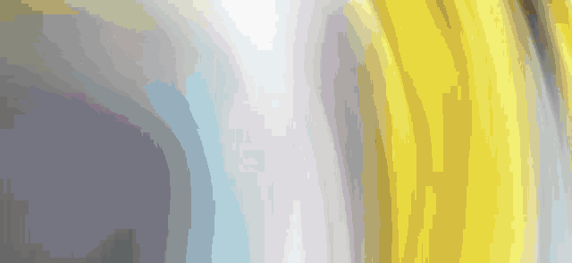 a yellow and purple background with a purple border