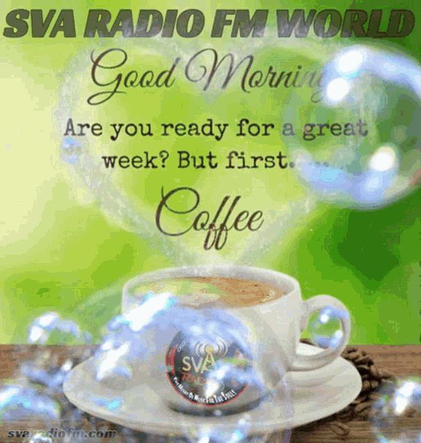 Sv Aradio Fm Good Morning GIF - Sv Aradio Fm Good Morning Ready For A Great Week GIFs
