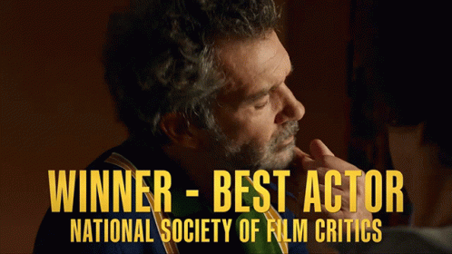 Winner Best Actor GIF - Winner Best Actor National Society Of Film Critics GIFs