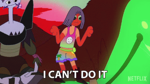 I Cant Do It Clancy GIF - I Cant Do It Clancy Trudy The Love Barbarian GIFs
