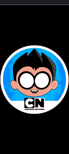a cartoon network logo with a cartoon character on it