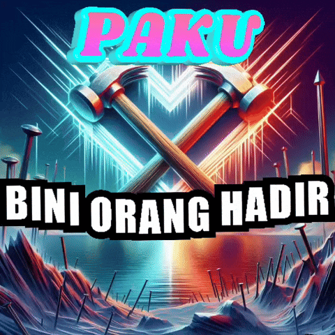 a poster with two crossed hammers and the words " paku "