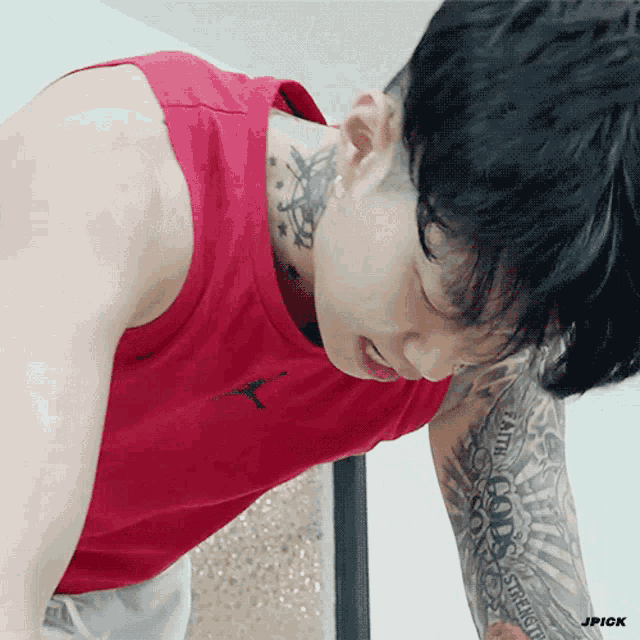 Jay Park Determination GIF - Jay Park Determination Work Out GIFs