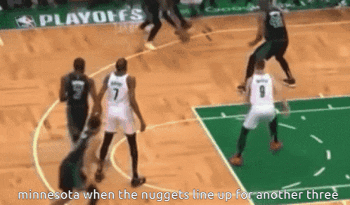 minnesota when the nuggets line up for another three playoffs