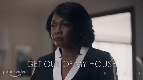 Get Out Of My House Claudia Richards GIF - Get Out Of My House Claudia Richards Riches GIFs
