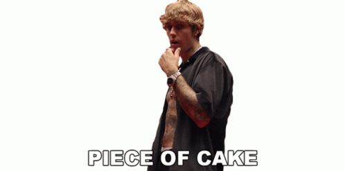Piece Of Cake Justin Bieber GIF - Piece Of Cake Justin Bieber Popstar Song GIFs