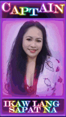 captain ikaw lang sapat na is written above a woman 's face