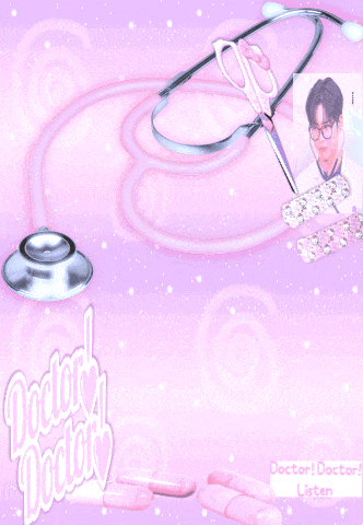 a cartoon of a doctor with the words doctor doctor listen