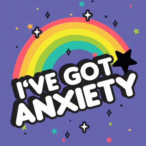 Anxiety Rainbow GIF - Anxiety Rainbow Star GIFs