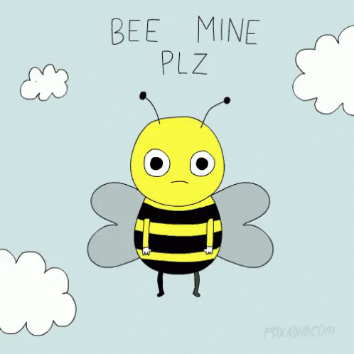 Be Mine GIF - Be Mine Bee Mine Valentines GIFs