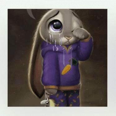 Rabbit Crying GIF - Rabbit Crying Sad GIFs