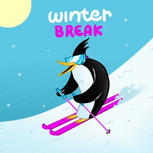 Winter Break Vacation GIF - Winter Break Vacation Holidays GIFs