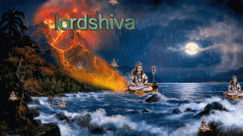 Lord Shiva Raining GIF - Lord Shiva Raining GIFs