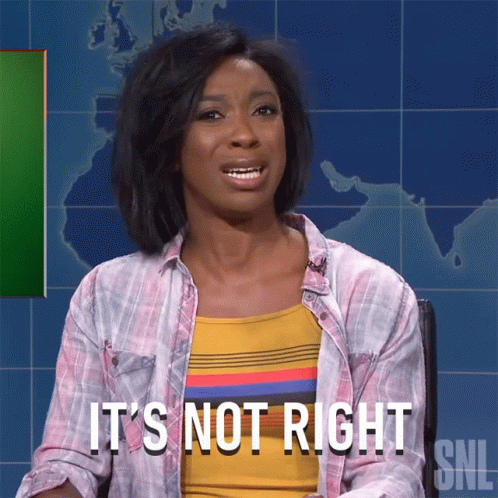 Its Not Right Saturday Night Live GIF - Its Not Right Saturday Night Live Nuh Uh GIFs