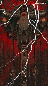 a poster for the founder of official hell music communi