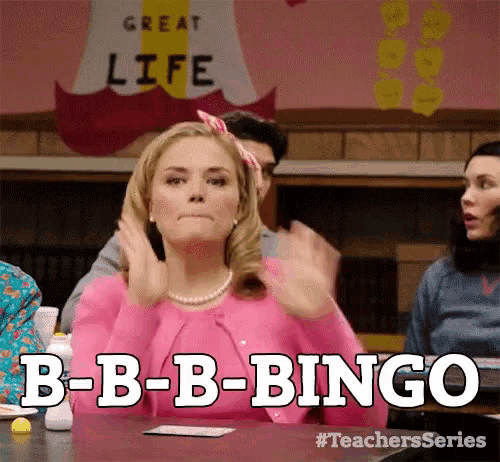 Bingo Teachers Series GIF