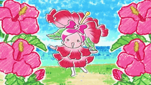 Cure Blossom Tsubomi Hanasaki GIF - Cure Blossom Tsubomi Hanasaki Precure GIFs