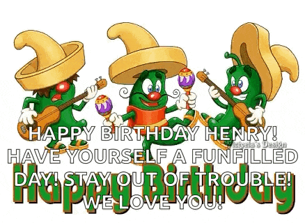 a group of gummy worms wearing sombrero hats and holding guitars and maracas .