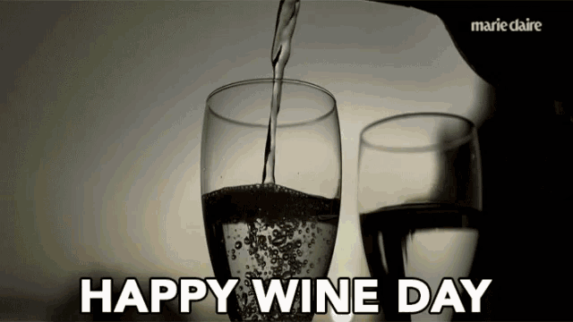 Happy Wine Day Drink GIF