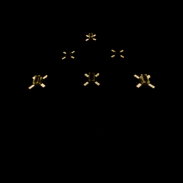 a black background with the words buone feste da in white