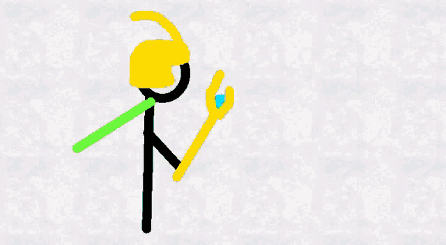 a drawing of a broken mirror with a blue circle in the middle