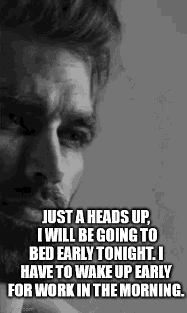 a black and white photo of a man with a quote